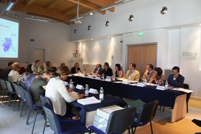 Un momento della site visit ministeriale